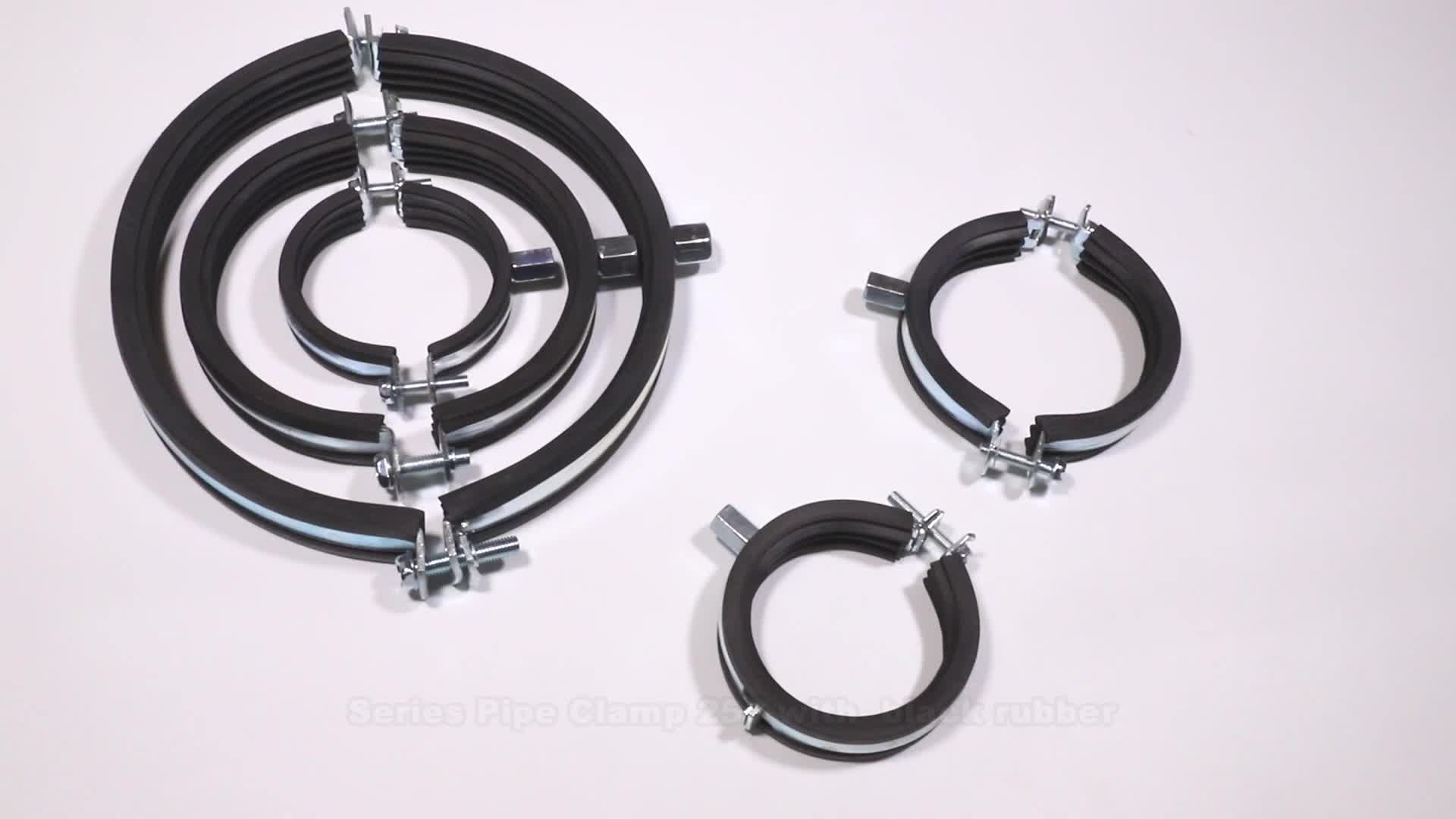 Heavy Duty Wall Mount Plumbing Pipe Support Clamps Buy Wall Mount