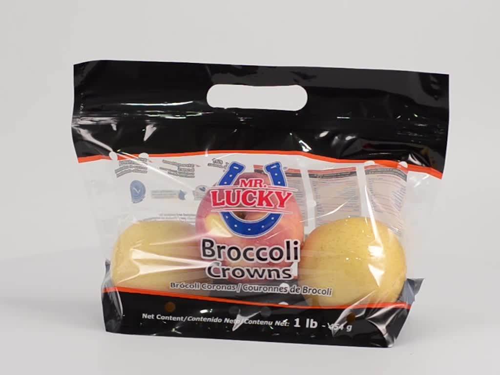 Resealable Fruits And Vegetables Perforated Bags Stand Up Fresh Fruit