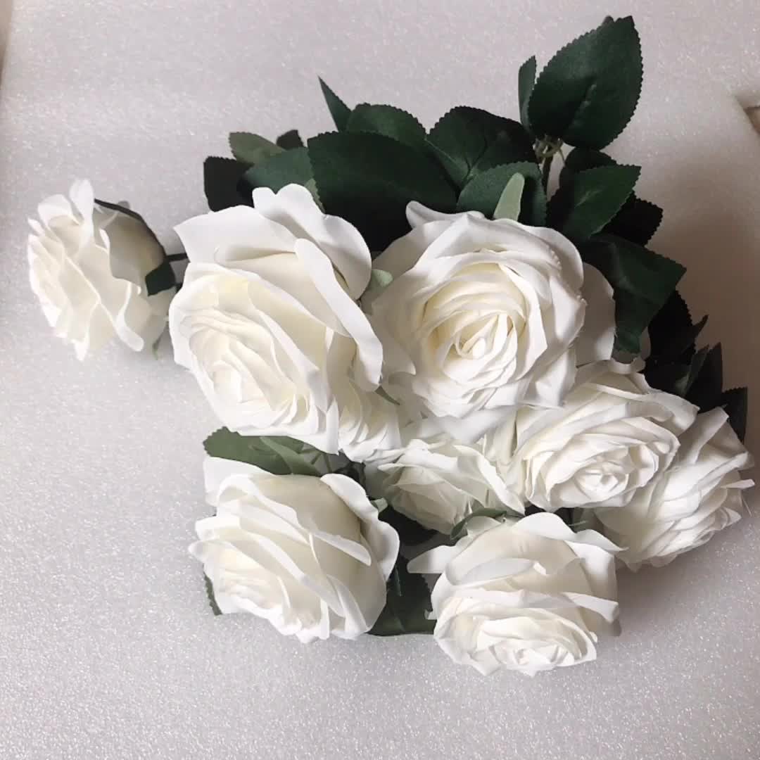 Giga Wholesale Big Open Red Silk Flower Rose Buy Silk Flower Rose,Artificial Rose,Red Rose