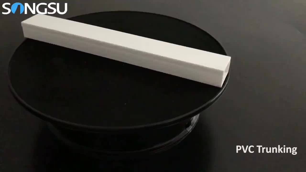 Fire Resistance Pvc Outdoor Half Moon Cable Trunking Duct Buy Pvc