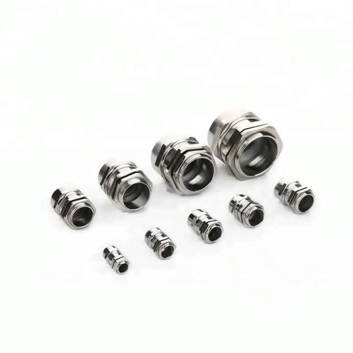 Warranty Products Metal Brass Niplated Multi Hole Cable Glands 6 Holes