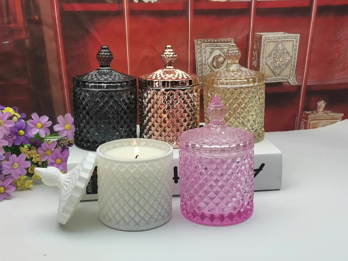 Банки Для Свечей Купить Оптом С Крышками