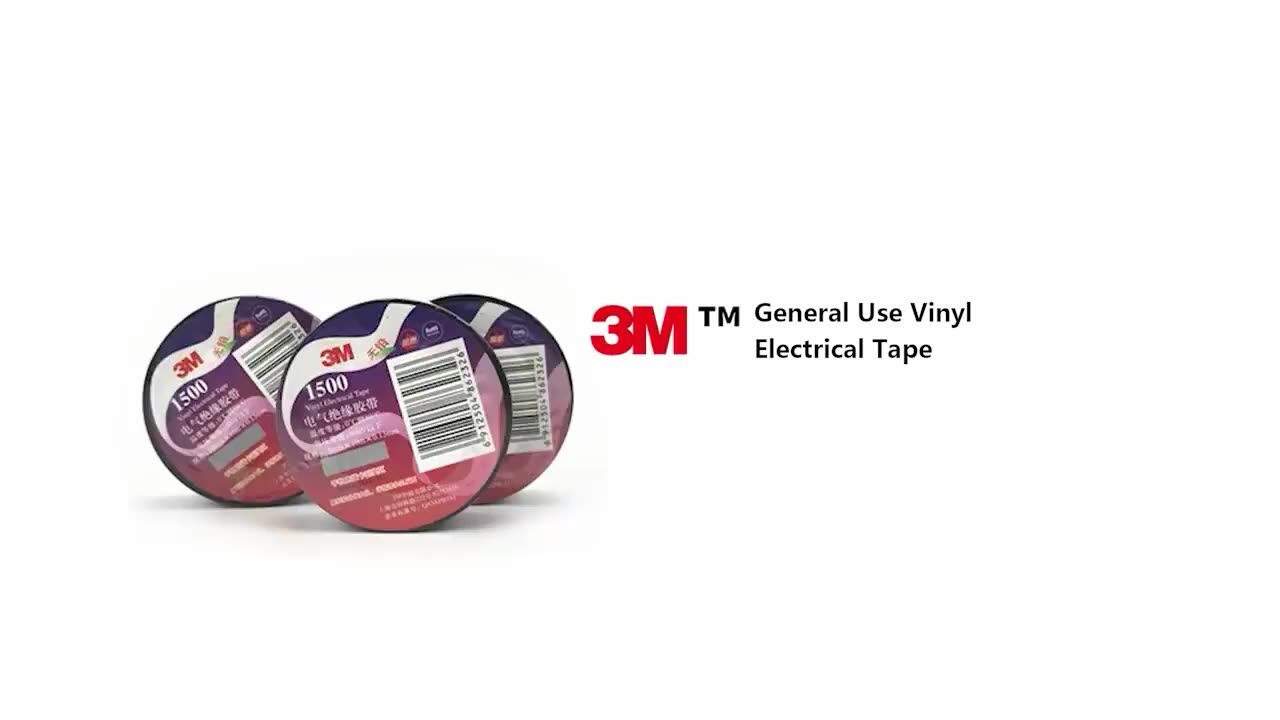 3m Temflex Pvc Vinyl Electrical Insulating Tape 1500 For General Use