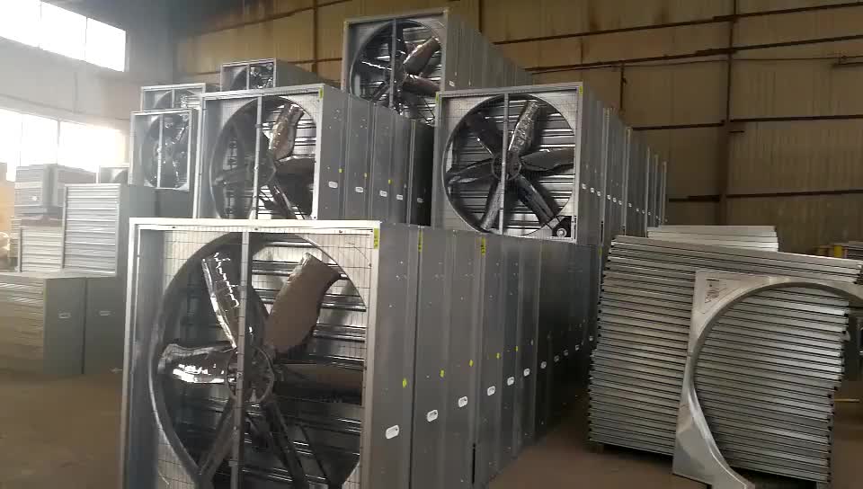 4000 Cfm Box Industrial Ventilation Exhaust Fan For Smoking Room
