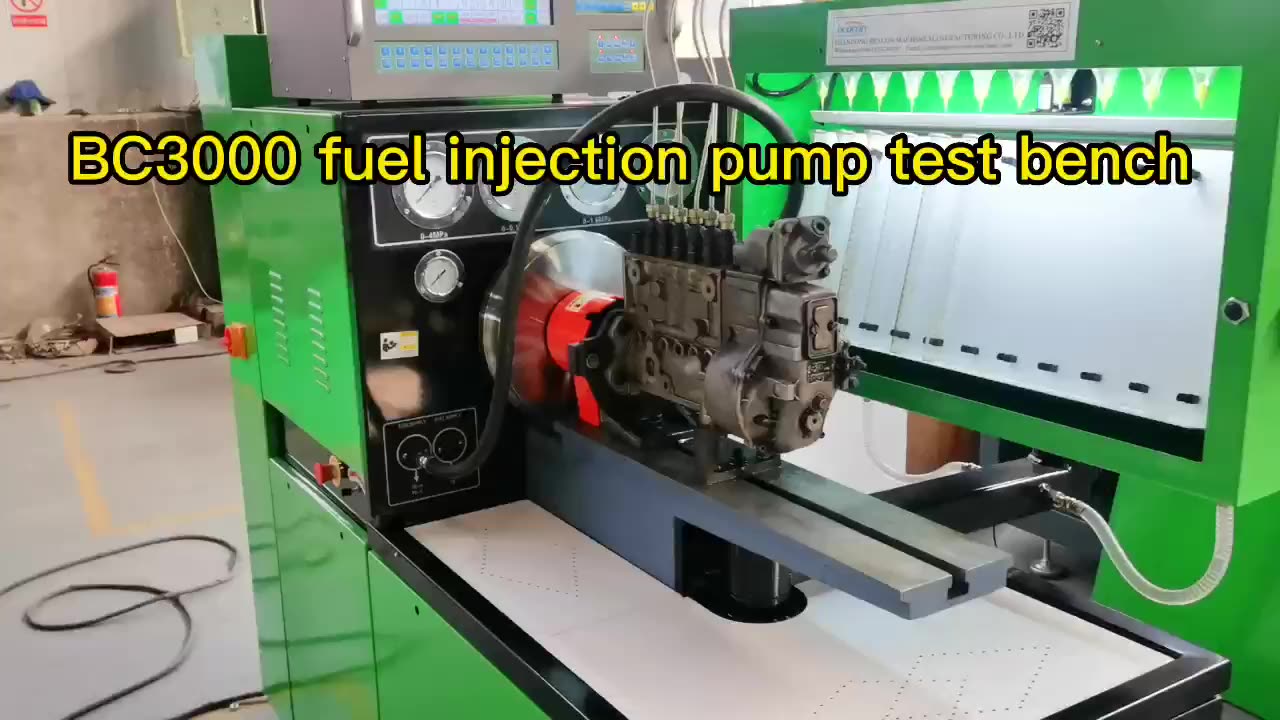 Beacon Mechanical Injection Pump Machine Calibration Bc3000 Computer