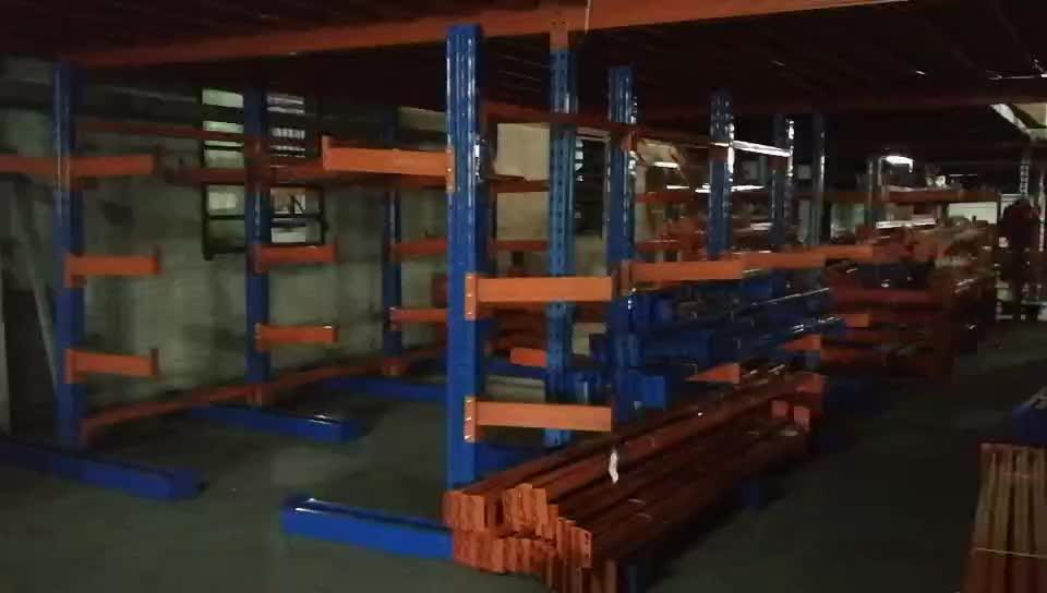 Industrial Corner Pvc Pipe Steel Coil Storage Racks Cantilever Rack For