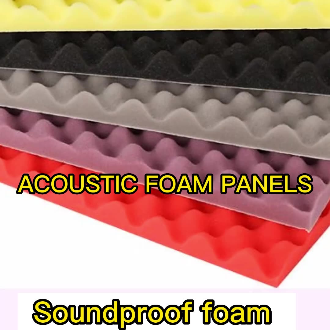 High Quality Acoustic Foam Panels Sound Insulation Panel Acoustic Wall Panel Foam Soundproof