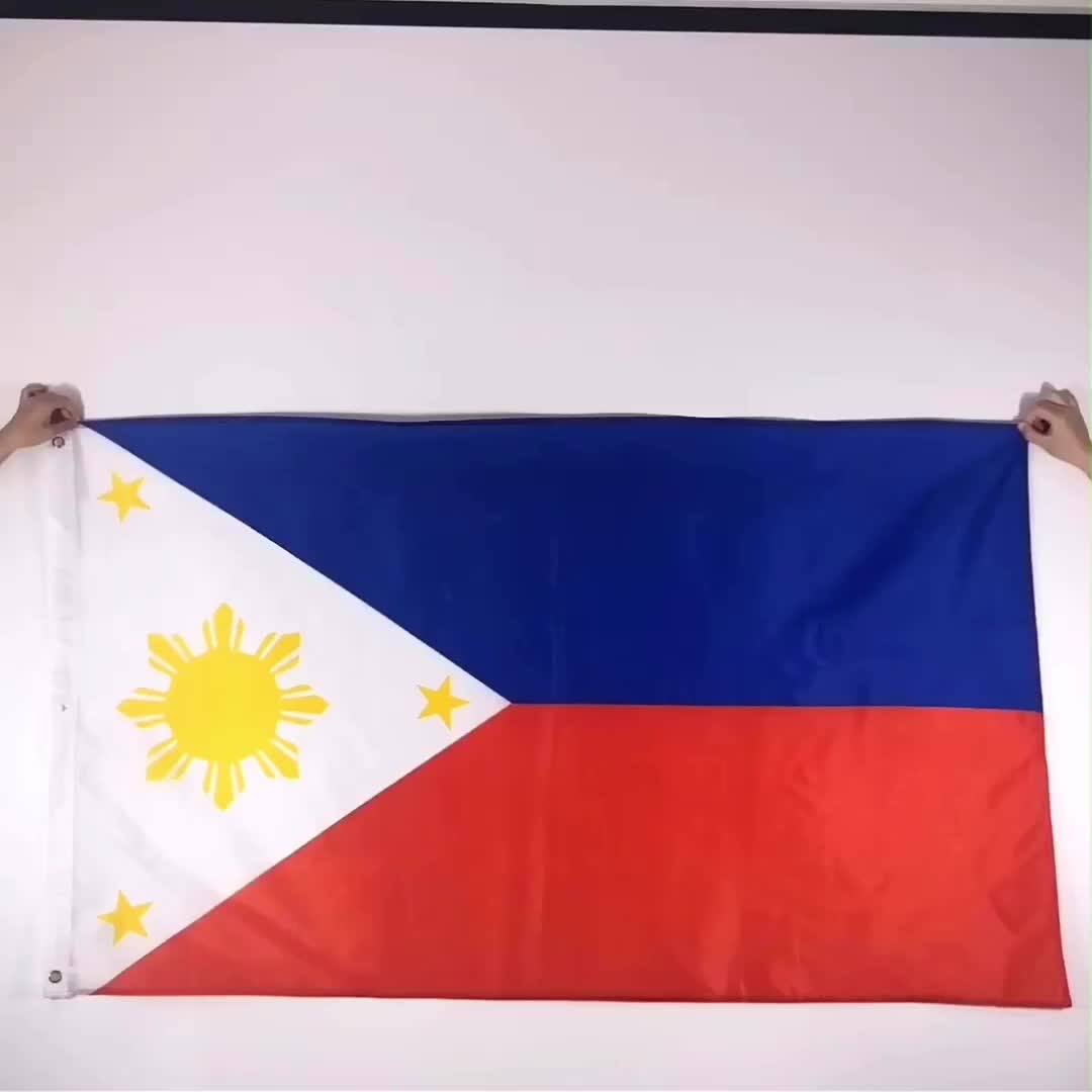 3x5 Polyester All Country National Day Custom Us Philippines Flag Buy