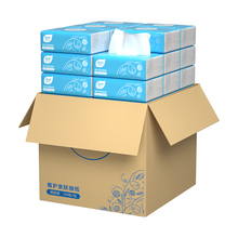 3.9元包邮 植护 亲肤抽纸 4层*60抽*10包（175*118mm)