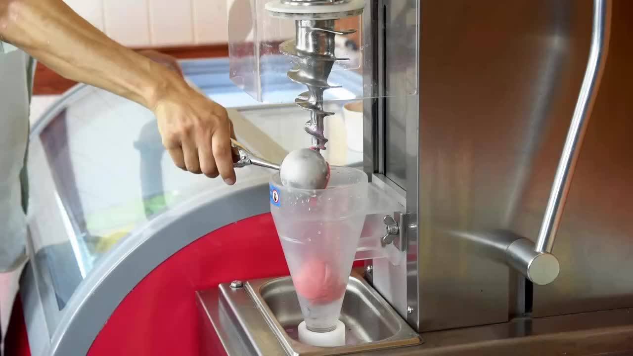 Frozen Real Fruit Ice Cream Mixer/swirl Yogurt Ice Cream Swirl Drill