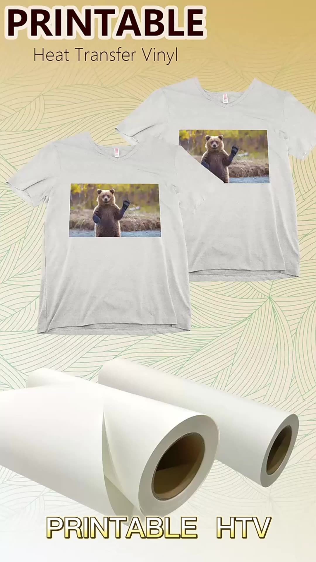 how to transfer printable vinyl to shirt