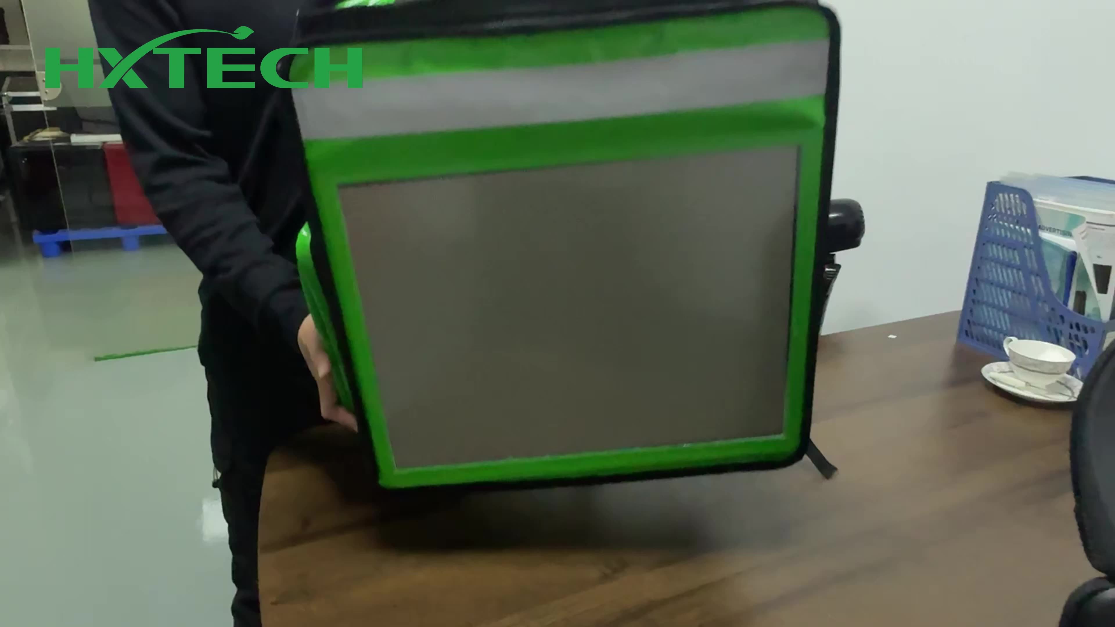 Hxtech Wifi Gps Controlled Led Display Panel Backpack Food Delivery Bag ...