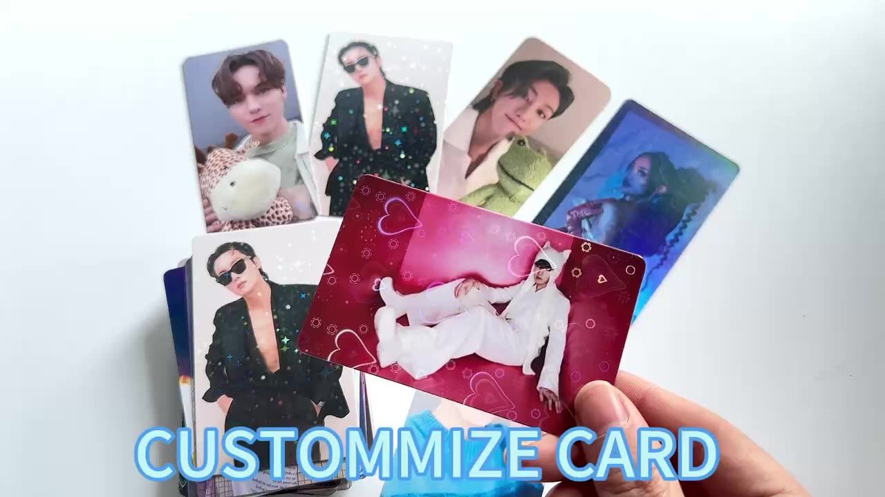 Kpop Customized Chroma Collection - UV Printing Postcards