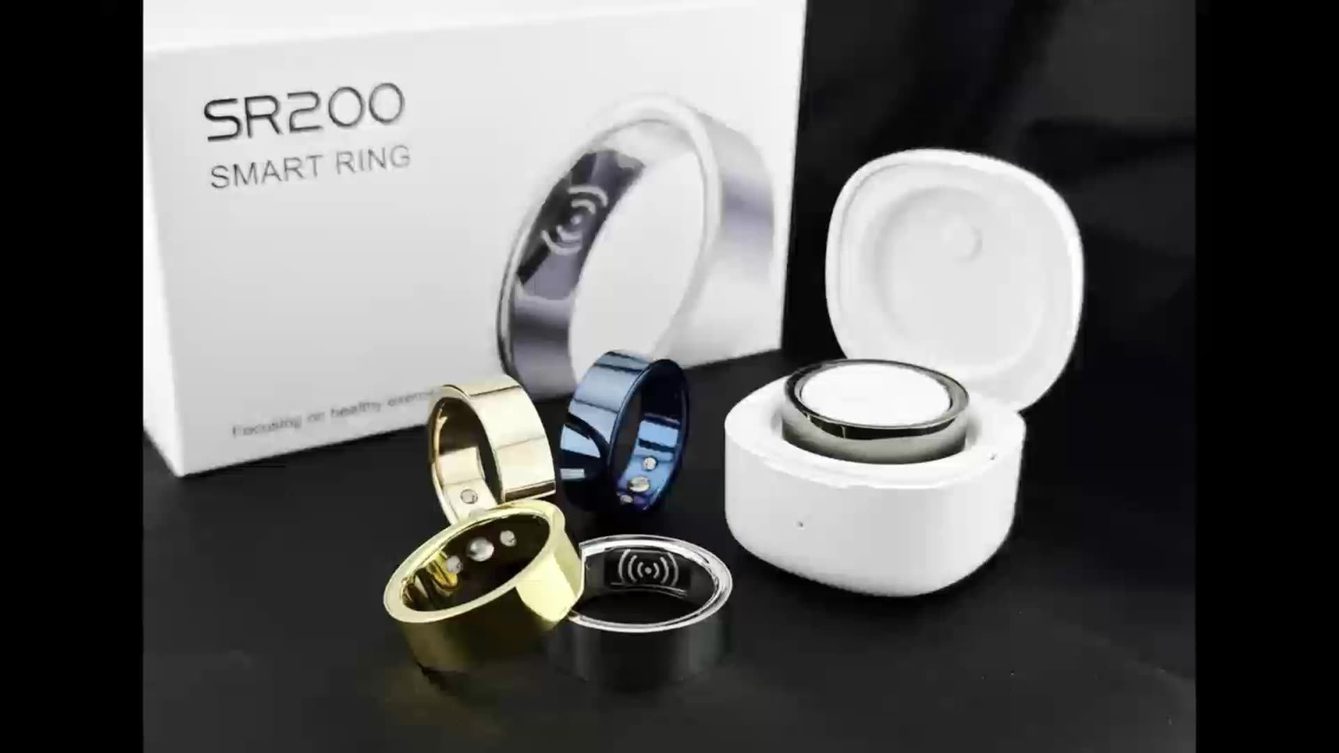 Smart Ring Newest Product Sr200 Pedometer Blood Pressure Monitoring