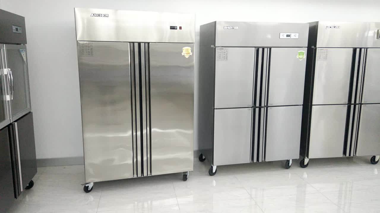 Static Cooling Restaurant Upright 4 Door Refrigerator Buy