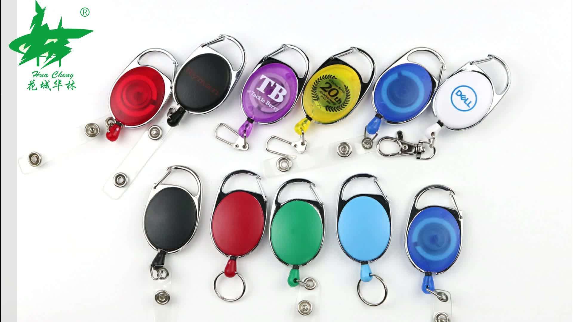 Retractable Pull Id Card Holder Yoyo Name Badge Reel Buy Yoyo Clips