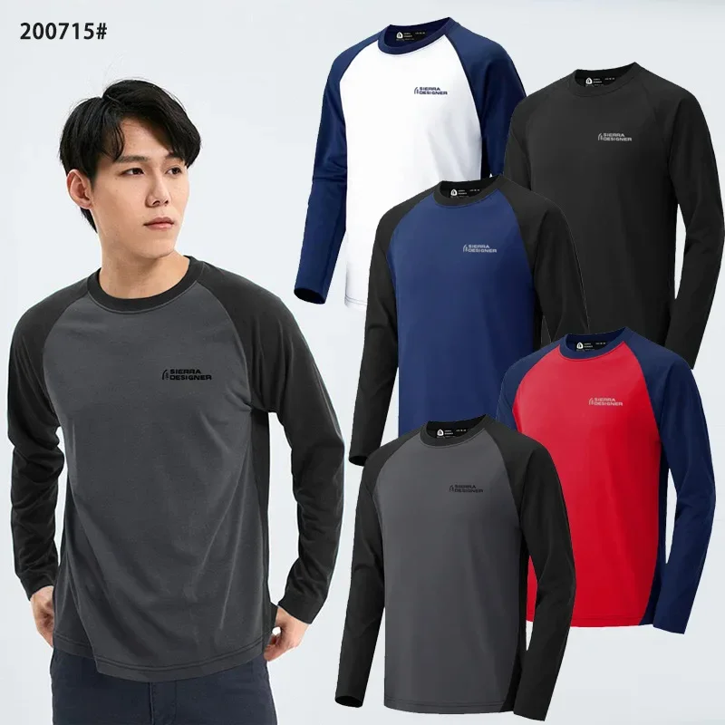 Men's Quick Dry Long Sleeve Shirt, Outdoor Quick Dry Long Sleeve Top