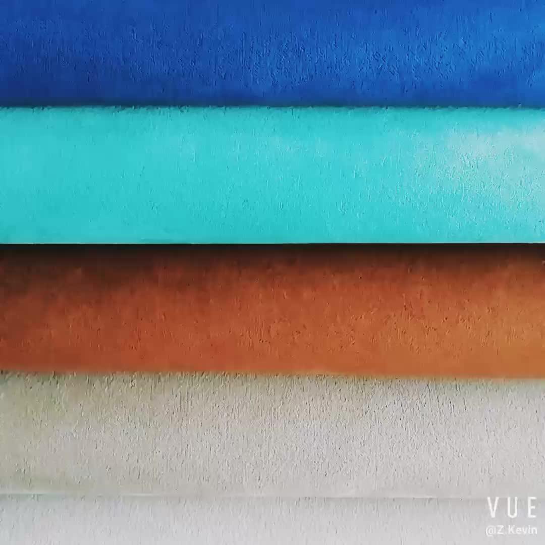 China Direct Textiles 100 Polyester Suede Velveteen
