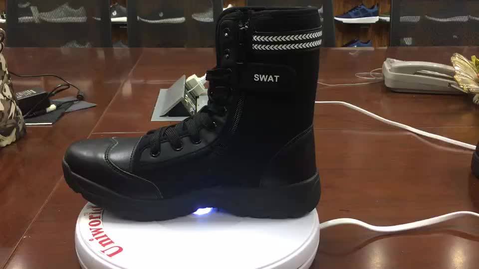 Wholesale New Cheap Kenya Mens Winter High Ankle Black Genuine Leather