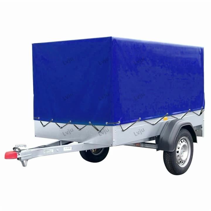 Waterproof Tarpaulin Polyester Utility Car Open Trailer Covers Pvc