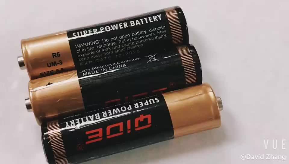 105mins 1.5v Power Volt Battery Heavy Duty R6 Extra Aa R6p Super Heavy