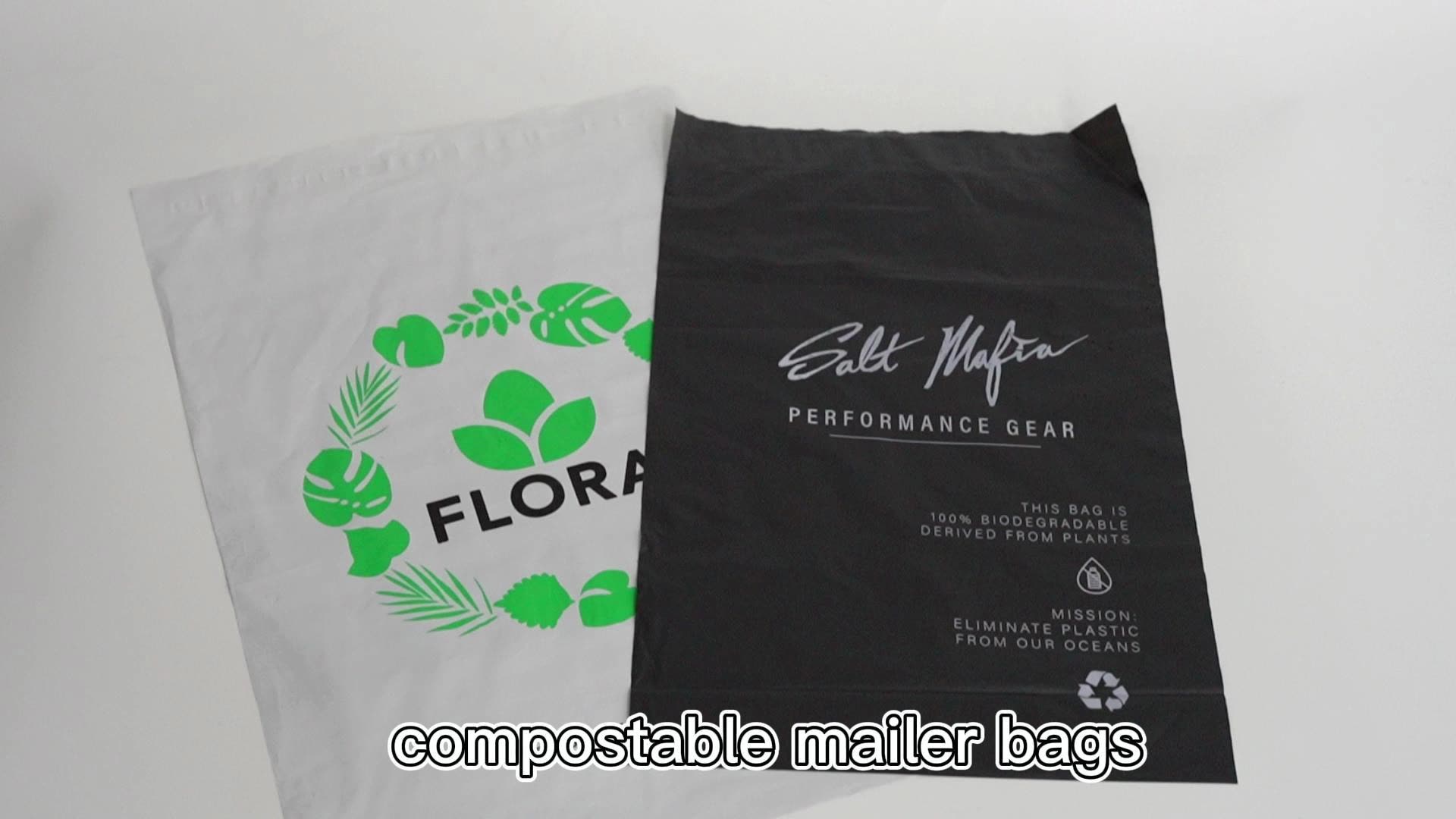 Eco Friendly Custom Logo 100 Biodegradable Compostable Poly Mailing