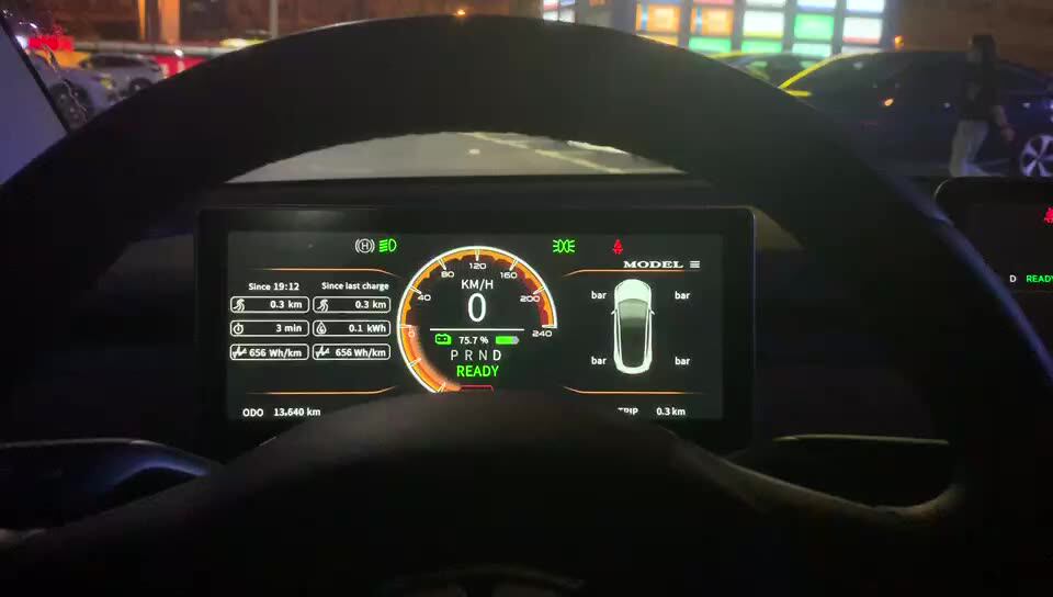 Car Digital Lcd Instrument Cluster Multimedia Hud Dashboard Panel