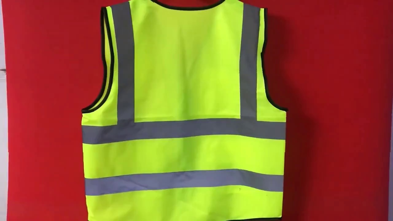 Áo phản quang an toàn giao thông Quần áo phản quang dây đeo áo vệ sinh quần áo làm việc mùa hè công trường xây dựng áo vest tùy chỉnh áo lưới công nhân 