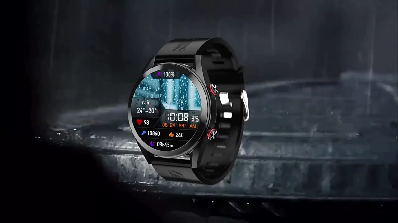 2022 New 454*454 AMOLED Screen Smart Watch Men Always Display The Time Bluetooth Call Local Music Smartwatch For Huawei Xiaomi