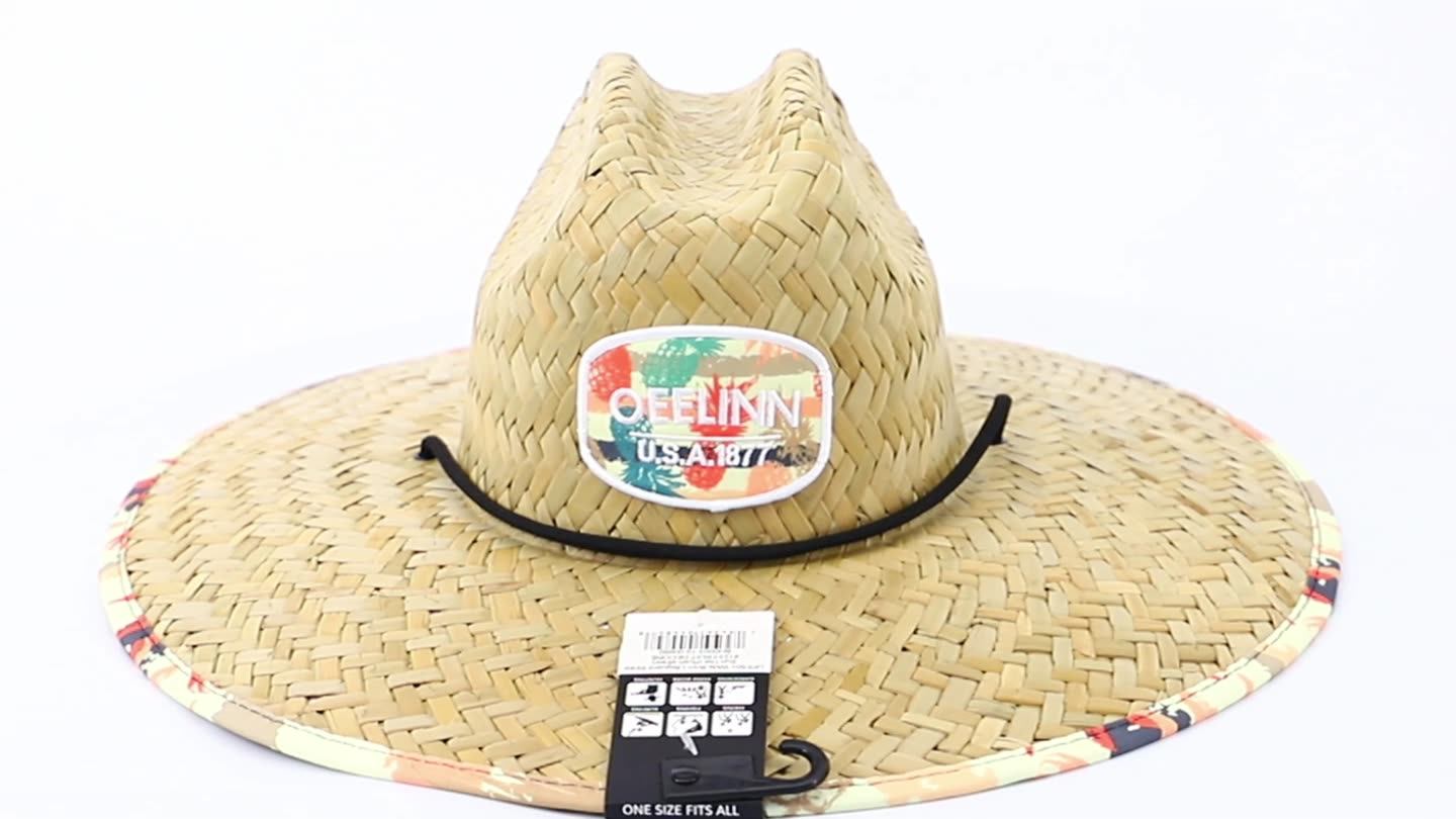 Luxury Breathable Summer Big Wide Brim Sombrero Puerto Rican Hats Sun