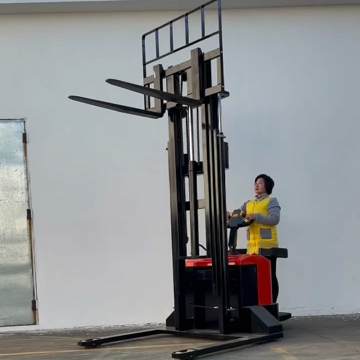 1.5ton Pallet Forklift Stacker With Widen Fork Legs Wideleg Forklift