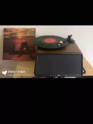 Hey yo HYM-Seed smart speaker Wood Bluetooth audio vintage retro phonograph home vinyl recording machine