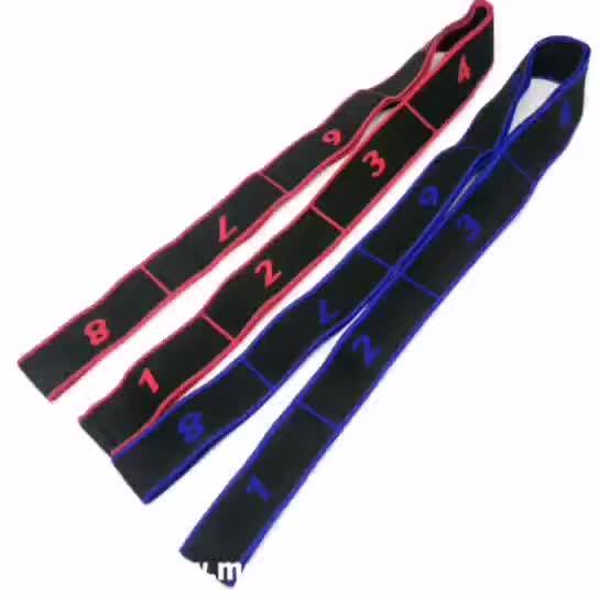Flexile Fitness Fabric Resistance Bands With 8 Loops Resistance Bands