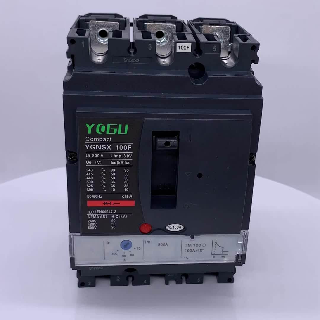 Schneider NSX plastic case circuit breaker 100A 160A 250A special 3P