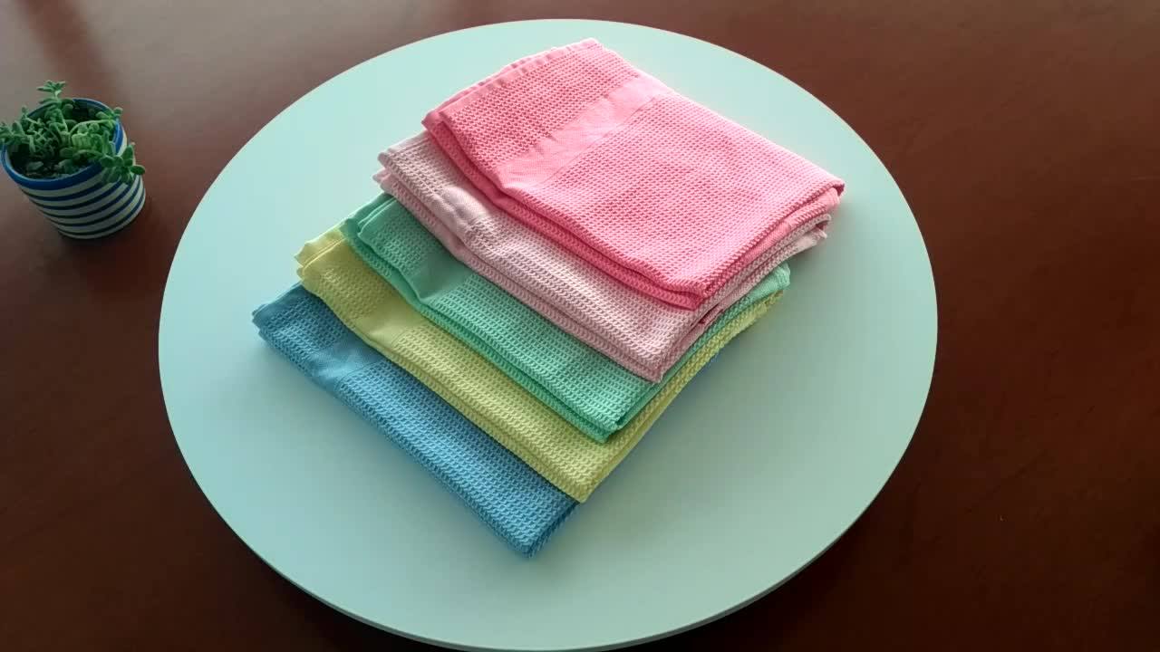 Microfibra Hotel Tea Towel Dish Wiper Sheet Kitchen Towel Glass Table