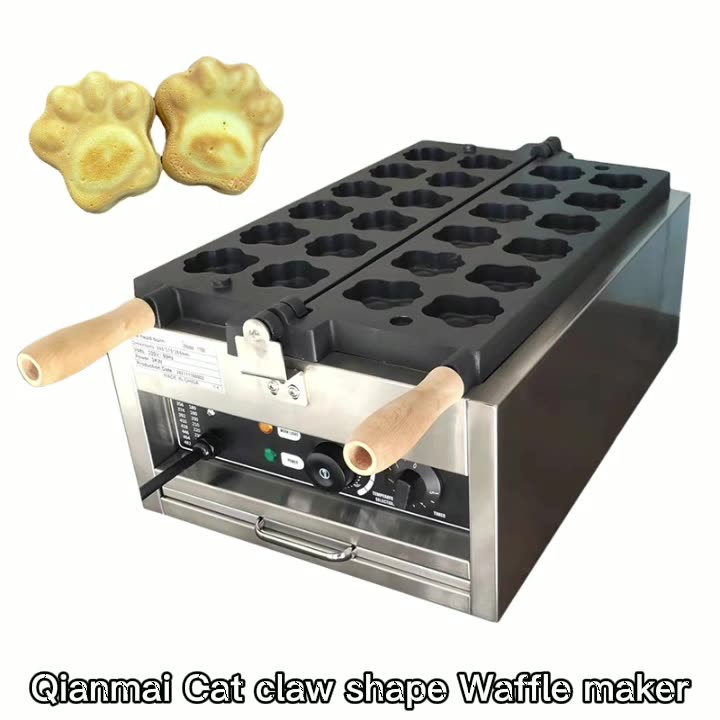 waffle maker cat
