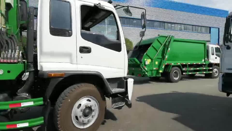 Japan Brand New 10m3 12m3 14m3 Waste Compact Garbage Truck Buy Japan