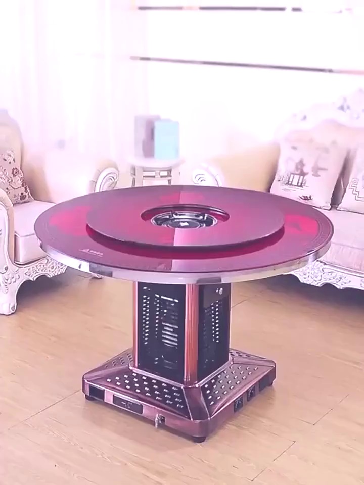 冬天取暖新神器！气电两用取暖桌、让家变成温暖的港湾