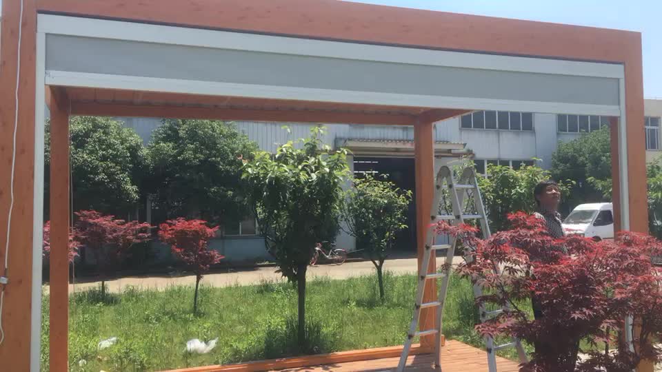 Guangzhou Manufacturer High Quality Windproof Outdoor Motorized Manufacturer High Quality Windproof