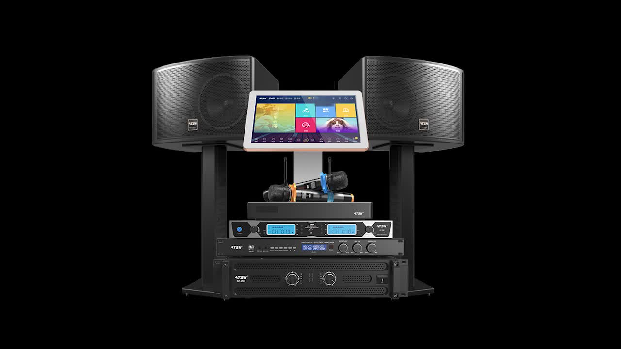 Home Karaoke Stereo System Full Audio Set Speaker Amplifier Wireless