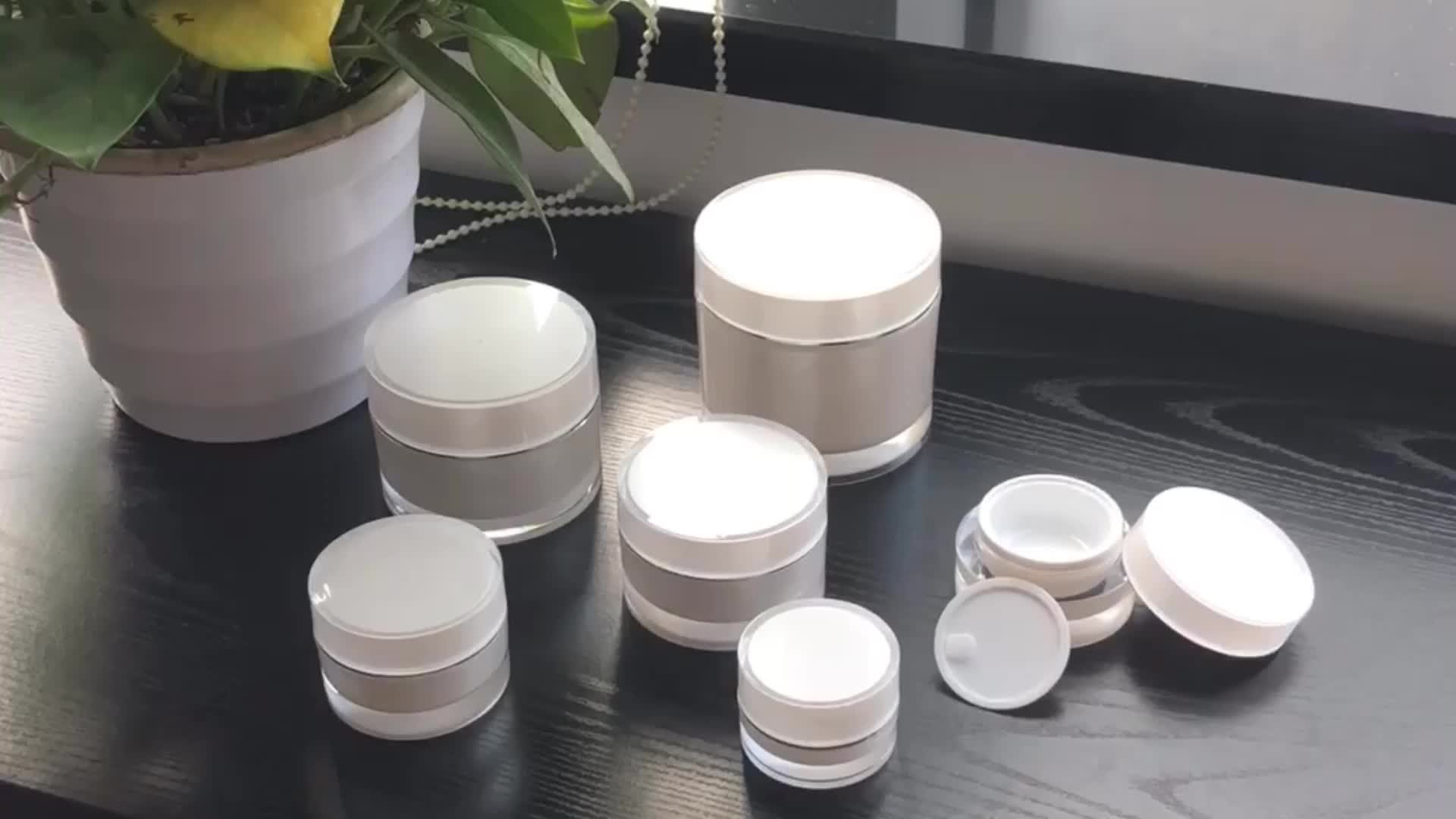 High Quality Wholesale Fancy 50ml 50g Luxury Frost Jar Skin Care