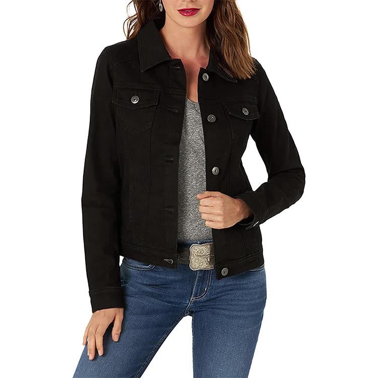 black denim jackets ladies