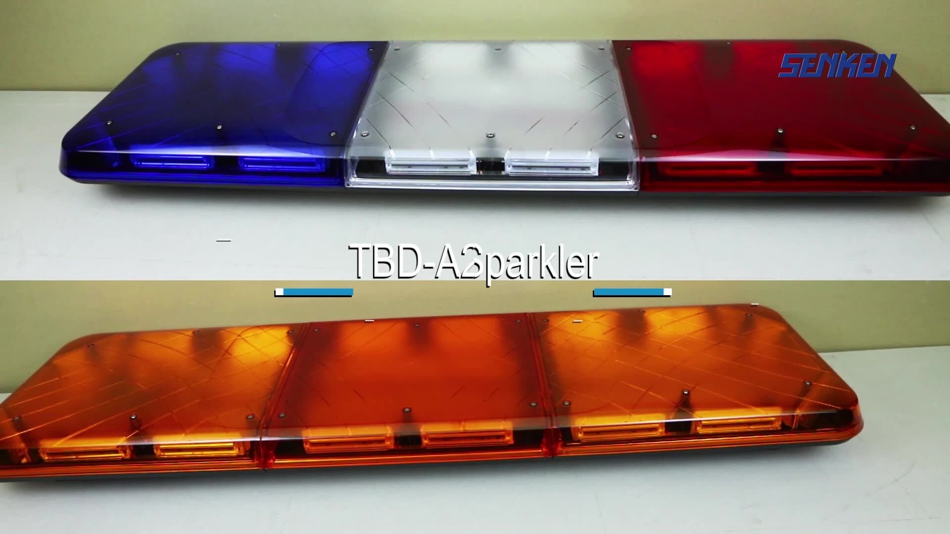 Senken 12v/24v Ambulance Emergency R65 Brightness Car Amber Led Road Flares Led Flashing Warning