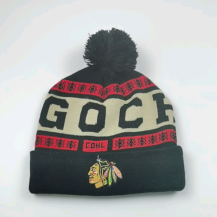 2020 Custom Acrylic Jacquard Beanie Hat With Embroidery Logo Buy