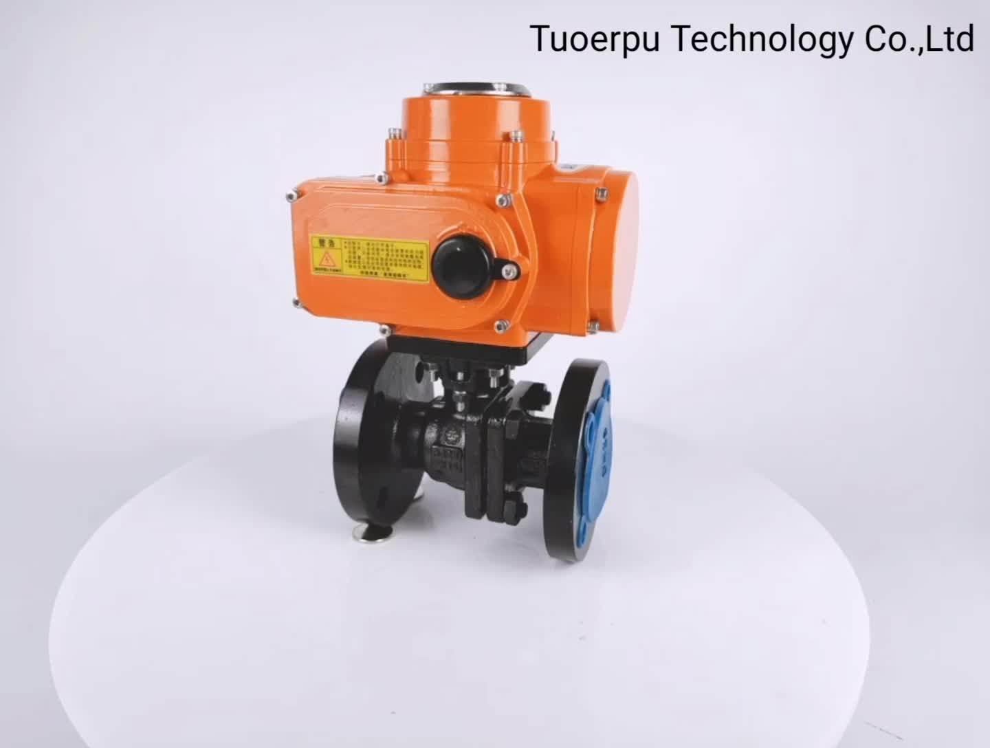 Remote Control Explosionproof Electric Actuator Flow Control Ball