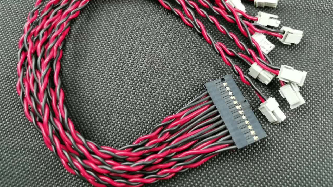 Custom 8 Pin Dupont Female Usb Ph2 Extension Breadboard Jumper Wire Cable With Jst Connector