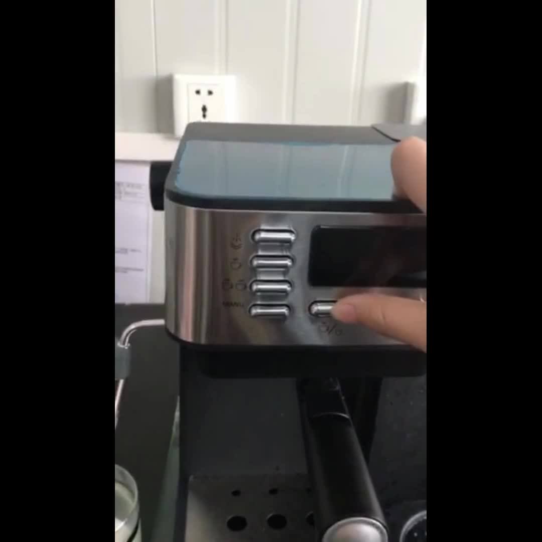 Drip Coffee And Espresso Maker 2 In 1 Can Make Espresso And Cappuccino