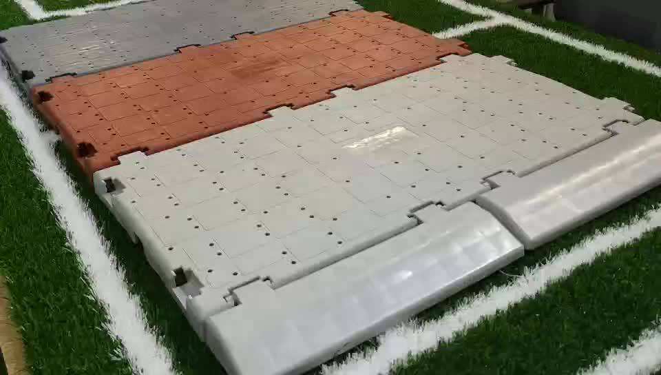 Portable Interlocking Event Flooring For Turf Protection And Concert