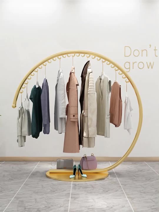 Creative Display Rack Clothing Display Rack Floor Type Goodlooking