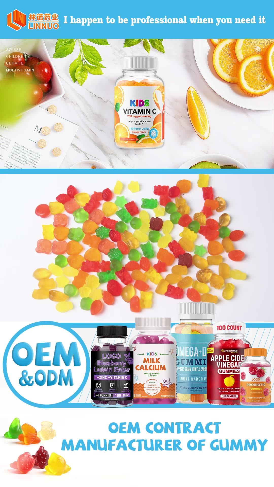 Oem/odm Factory Custom Keto Gummies Ketone Fat Burner Green Apple Cider